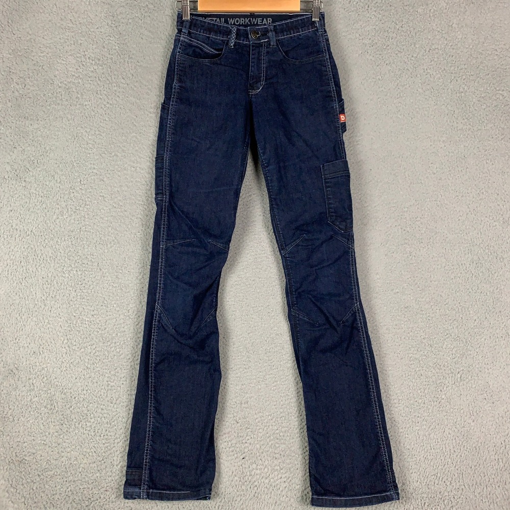 Dovetail Workwear DX Bootcut Jean Womens 2x36 Cargo Denim Utility Carpenter Pant